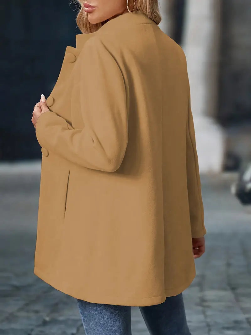 Mantel mit Knopfleiste für Damen - Image 12