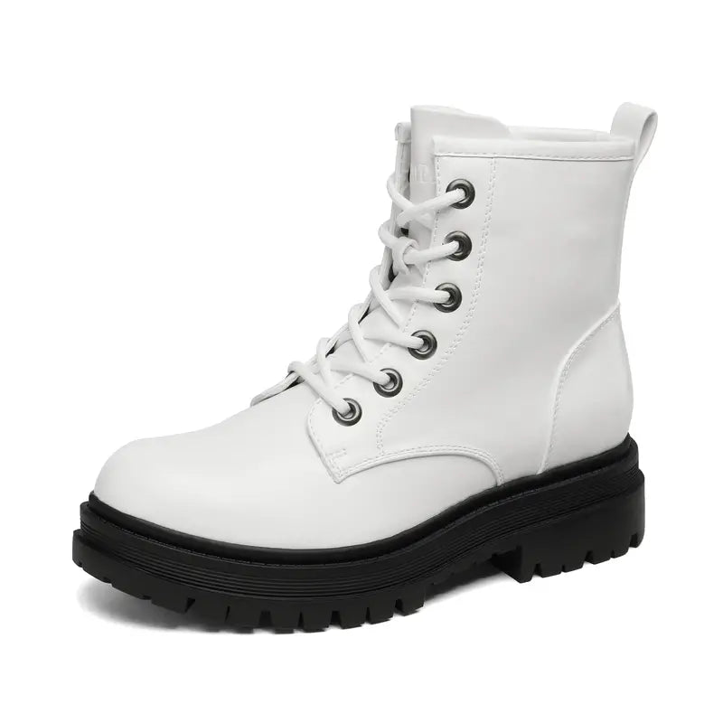 Elegante Kunstleder-Stiefeletten für Damen mit Komfort – Sophia