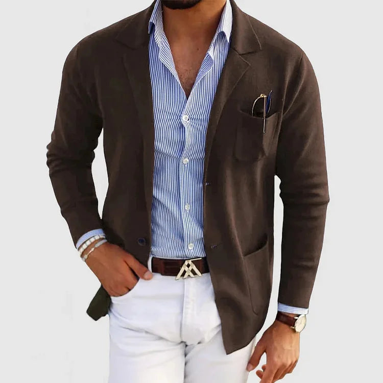 Lässiger Blazer mit entspannter Passform für Herren - Image 7