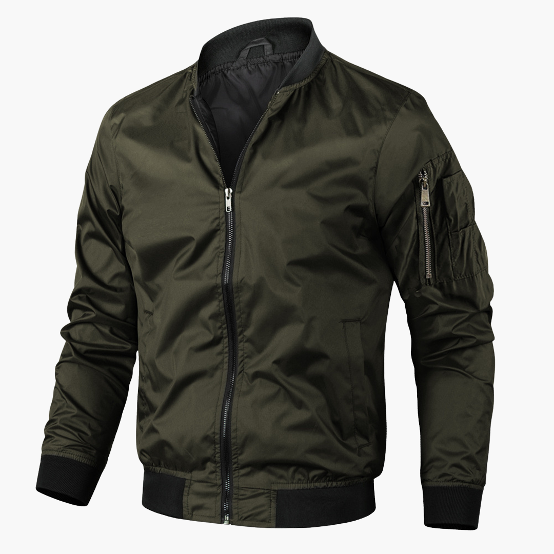 Bomberjacke mit Reißverschluss für Herren - Image 2