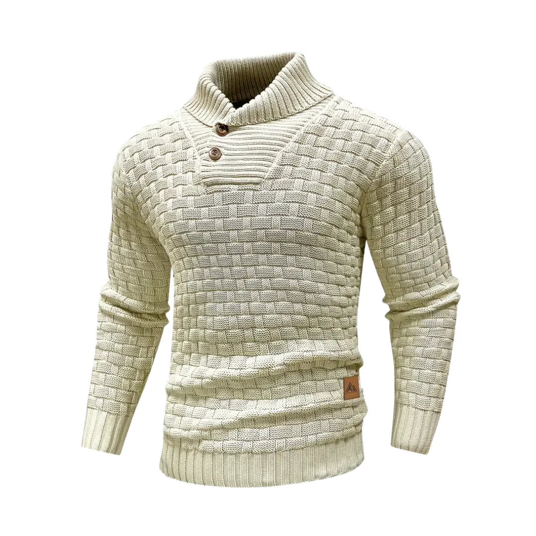 Strickpullover mit Schalkragen für Herren - Image 4
