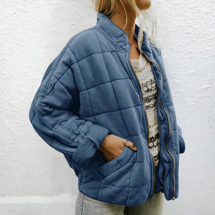Gesteppte Zip-Up Jacke für Damen - Image 7