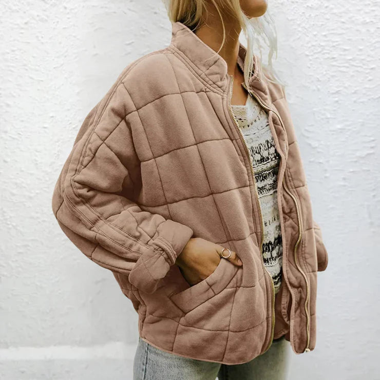 Gesteppte Zip-Up Jacke für Damen - Image 5