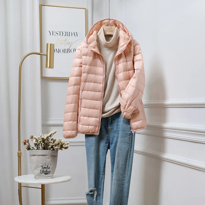 Kapuzen-Pufferjacke für Damen - Image 1