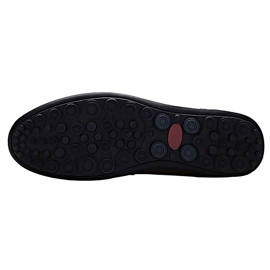 Atmungsaktive Kunstleder Slipper für Herren – Leon
