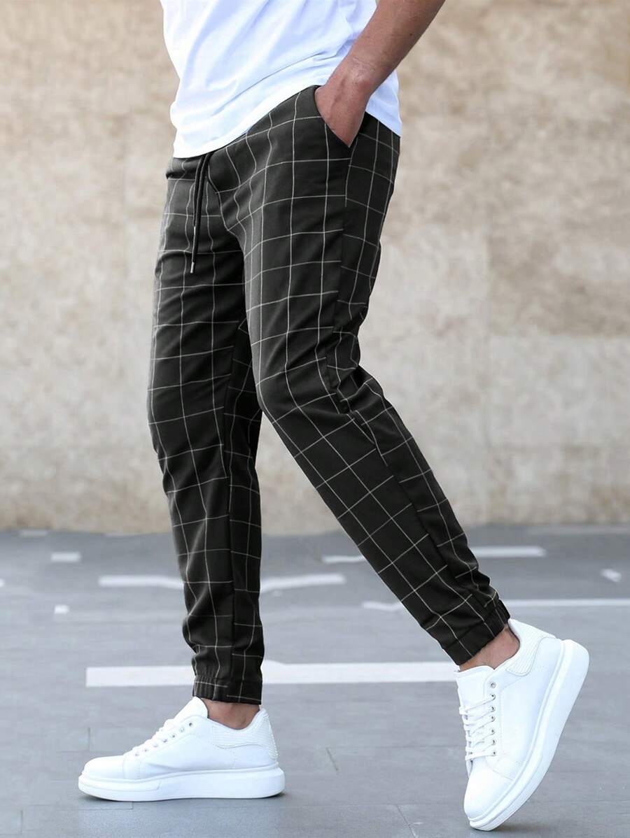 Karierte Herren Hose für stilvolle Outfits – Tobias