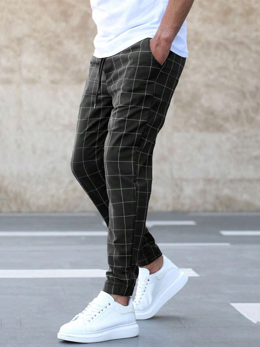 Karierte Herren Hose für stilvolle Outfits – Tobias