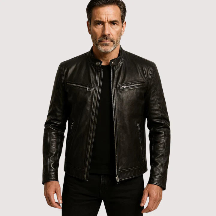 Slim-Fit Racer Jacke für Herren - Image 2