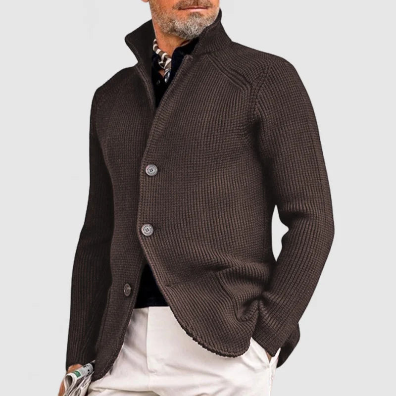 Gerippte Jacke mit Knopfleiste für Herren - Image 3