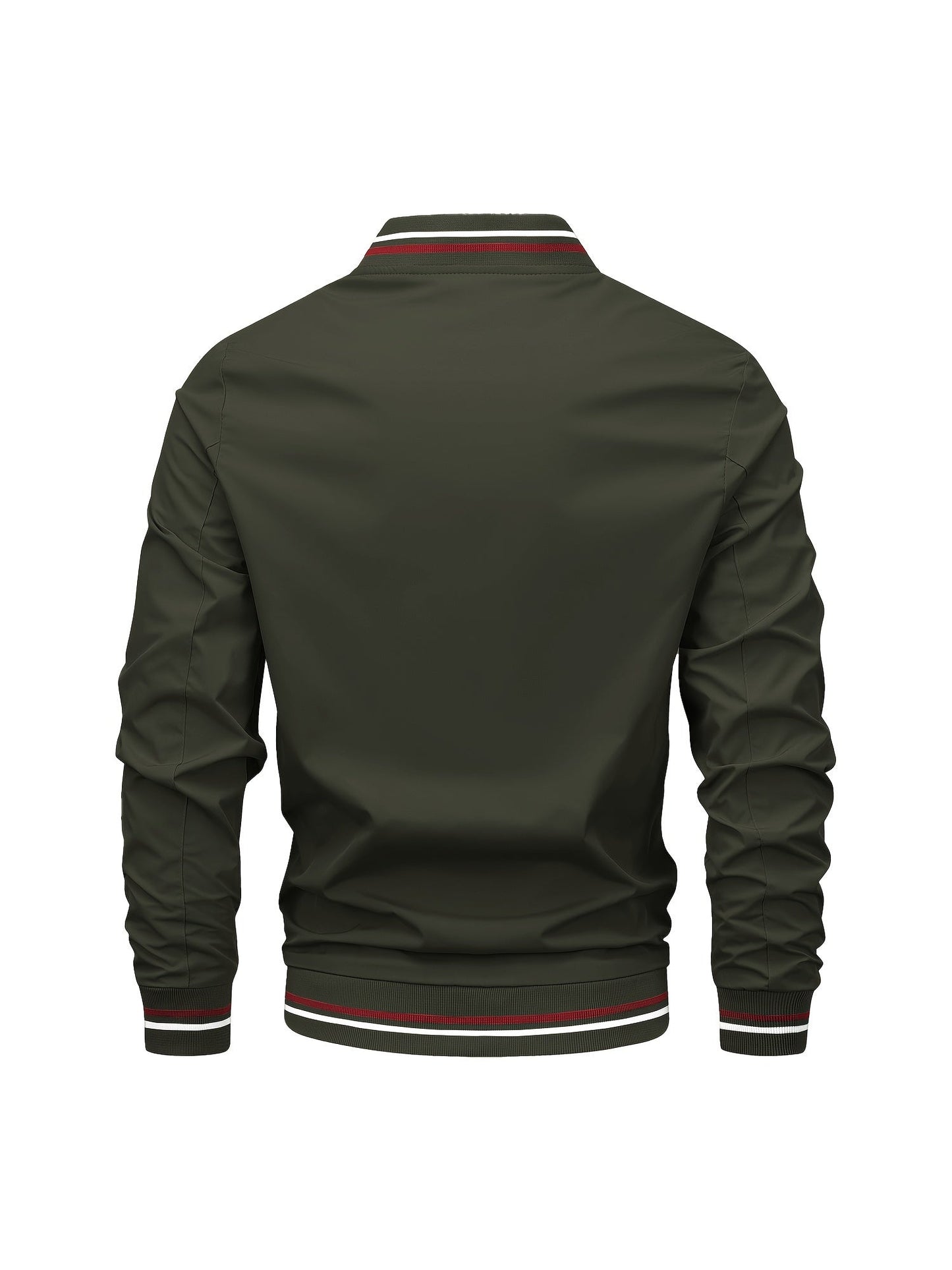 Bomberjacke für Herren mit geripptem Kragen - Image 9