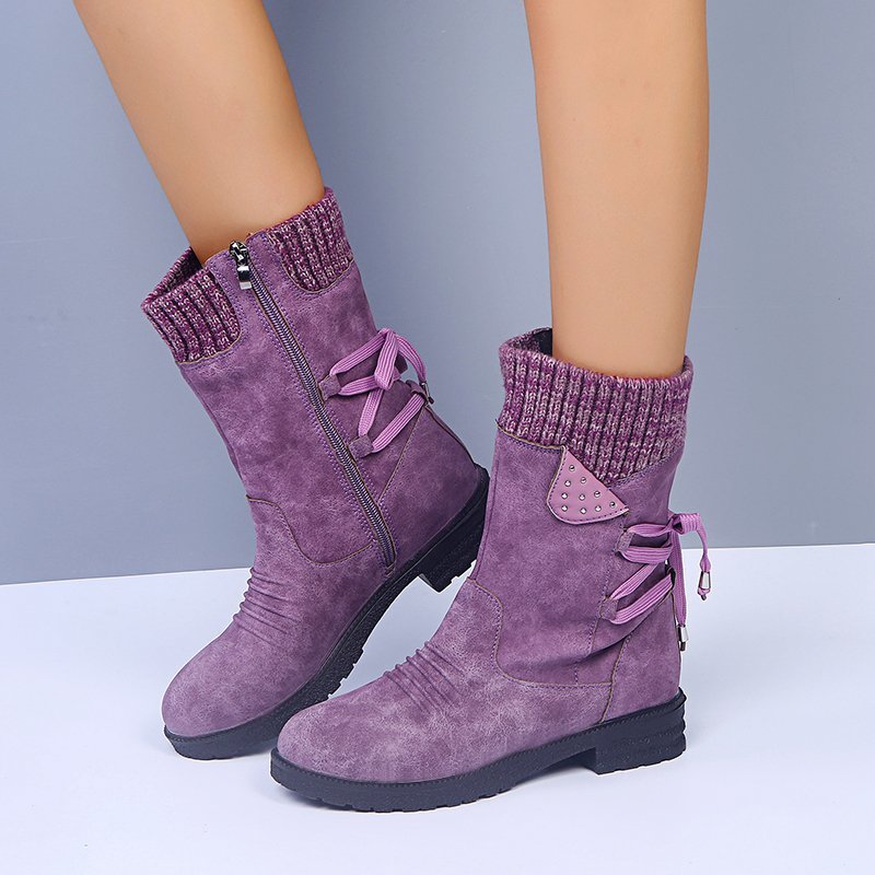 Orthopädische Winterstiefel mit warmem Innenfutter – Emilia