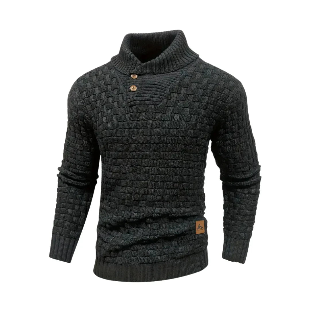 Strickpullover mit Schalkragen für Herren - Image 3