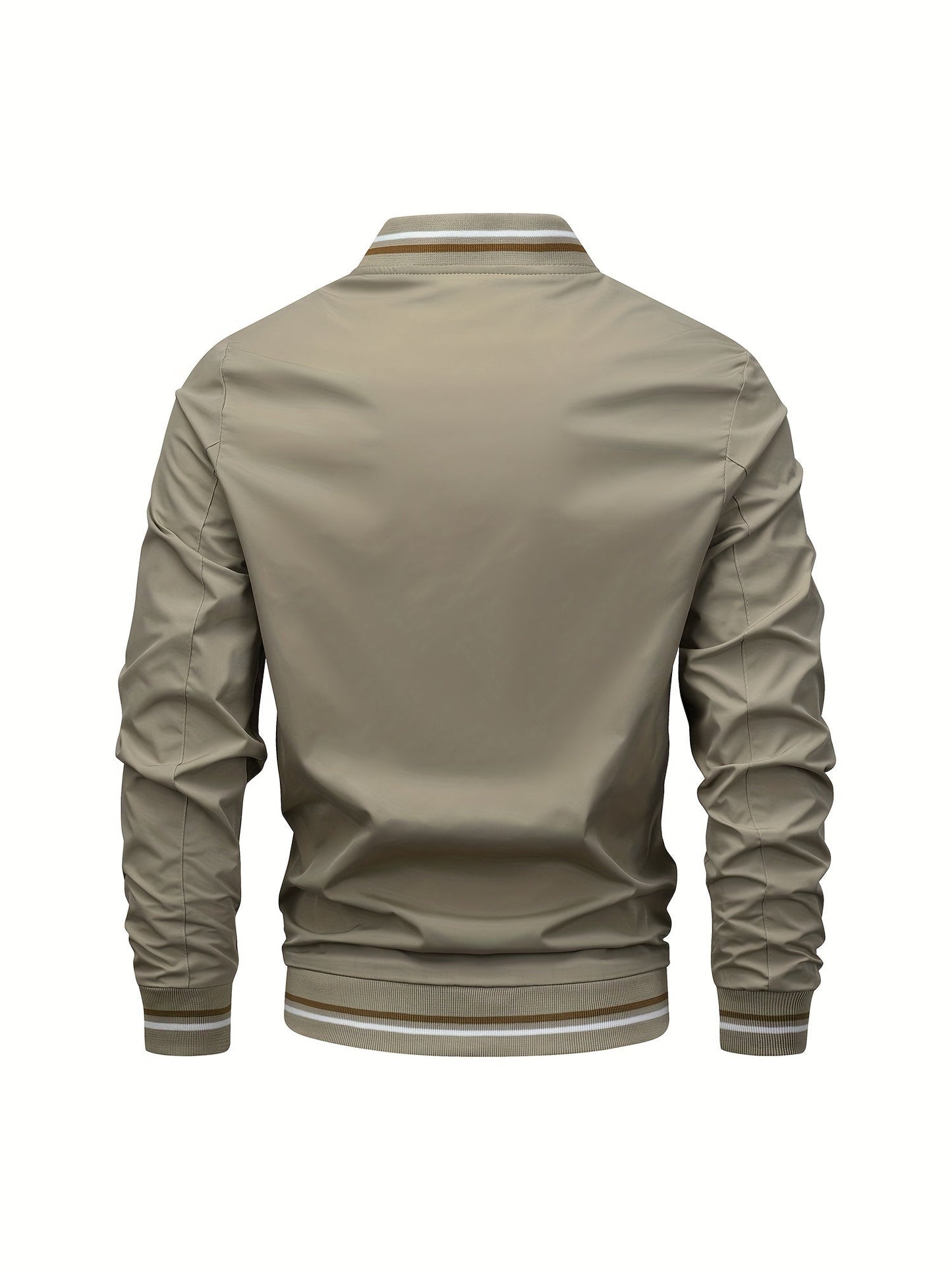 Bomberjacke für Herren mit geripptem Kragen - Image 8