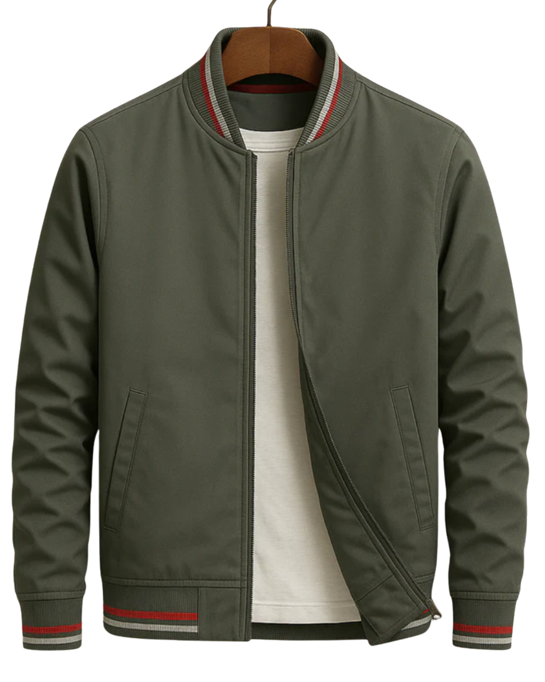 Bomberjacke mit Reißverschluss für Herren - Image 2