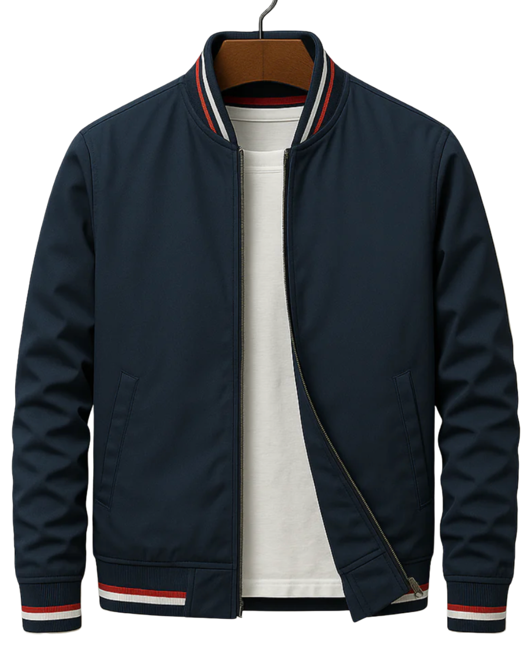 Bomberjacke mit Reißverschluss für Herren - Image 4