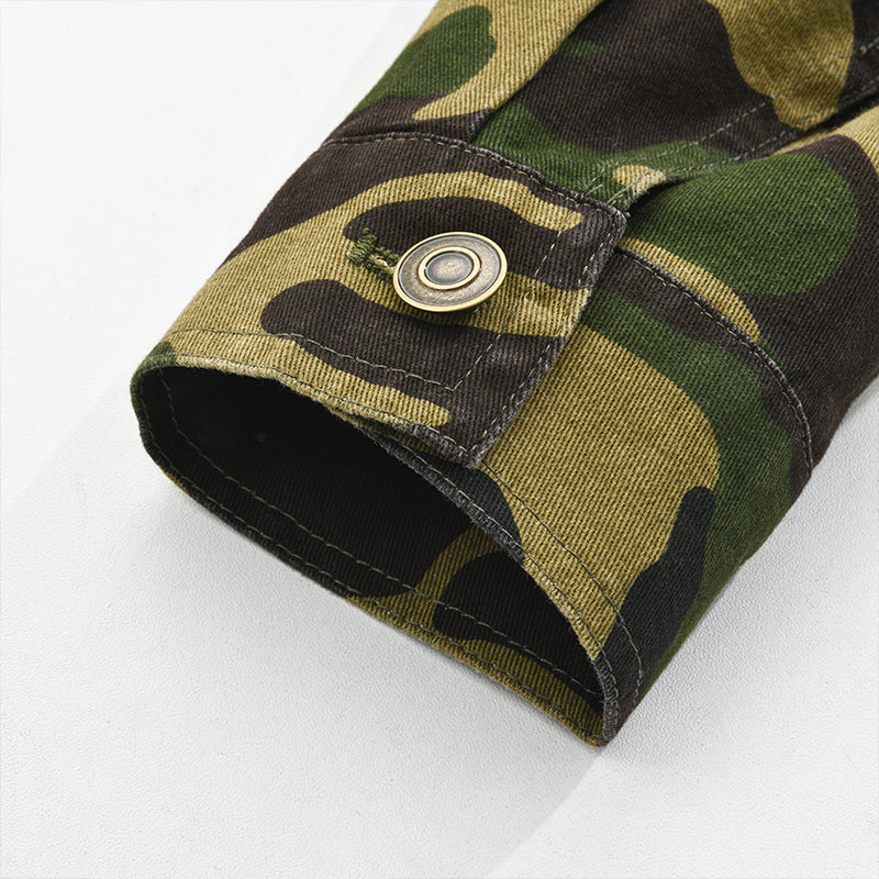 Rogue Camo Denim Jacke
