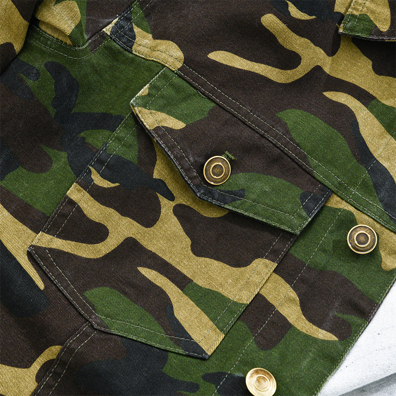 Rogue Camo Denim Jacke