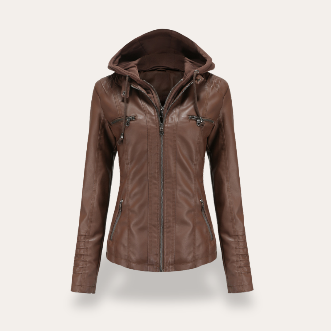 Figurbetonte Kapuzenjacke für Damen - Image 2