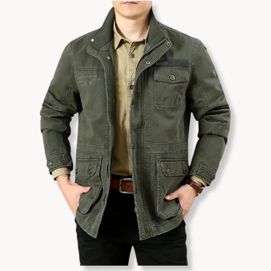Military Cargo Jacke für Herren - Image 6