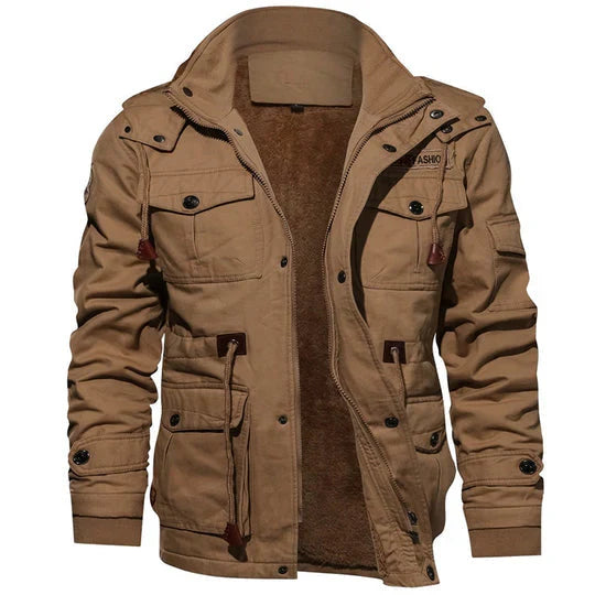 Cargo-Jacke mit Kapuze für Herren - Image 3