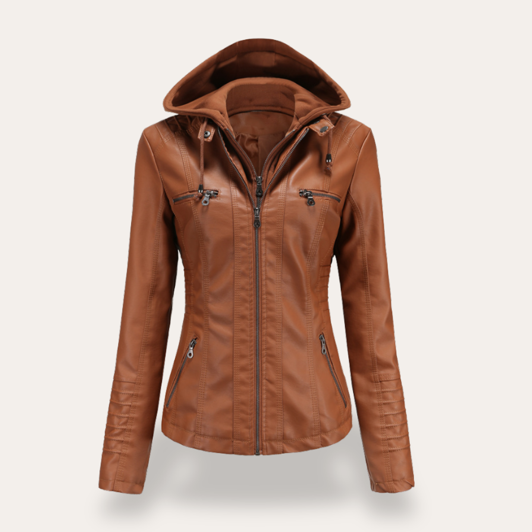 Figurbetonte Kapuzenjacke für Damen - Image 3