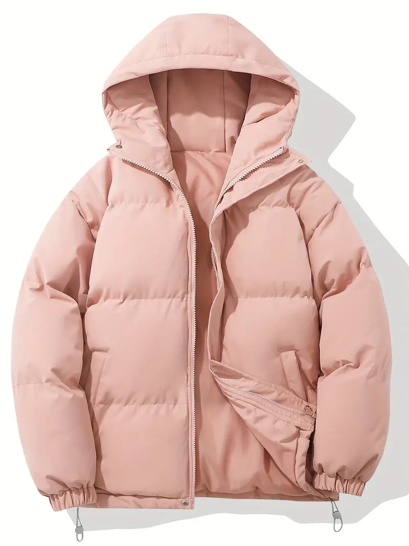 Gesteppte Pufferjacke mit Kapuze für Damen - Image 5