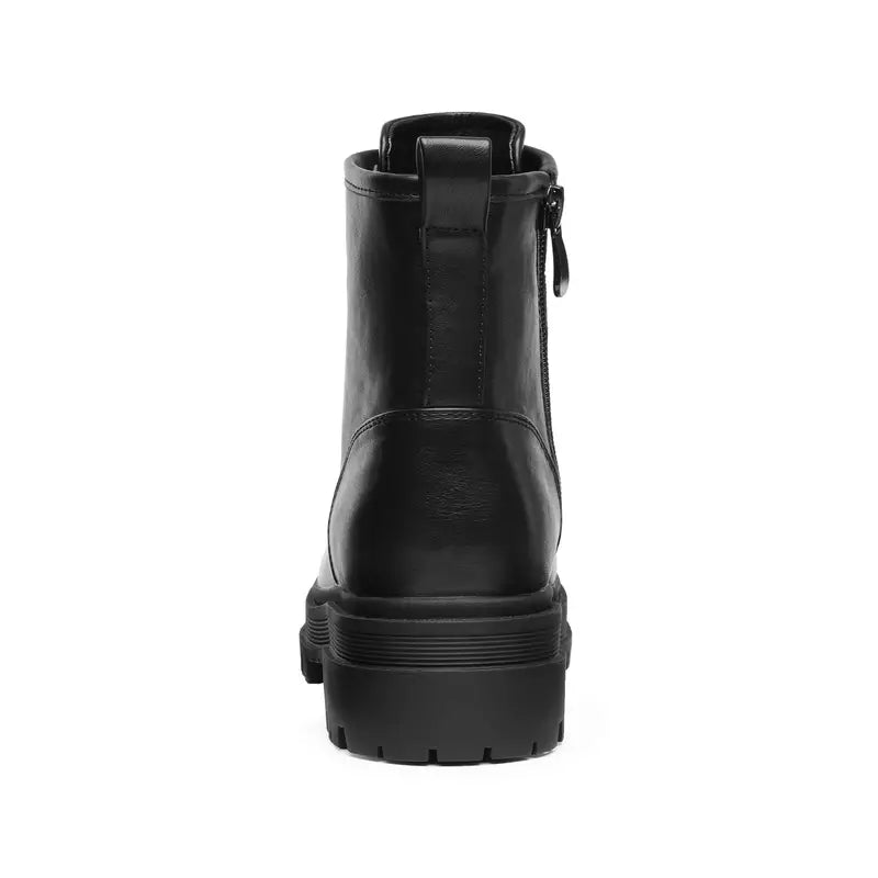 Elegante Kunstleder-Stiefeletten für Damen mit Komfort – Sophia