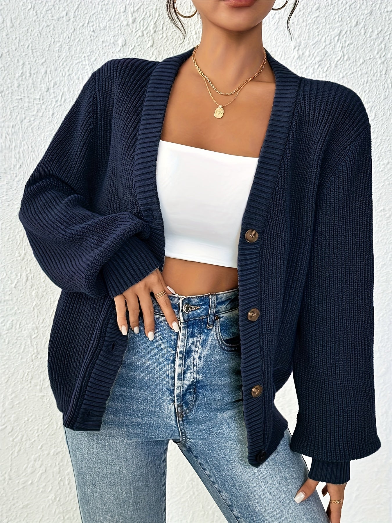Damen Weste mit Knöpfen und Taschen – Sophia