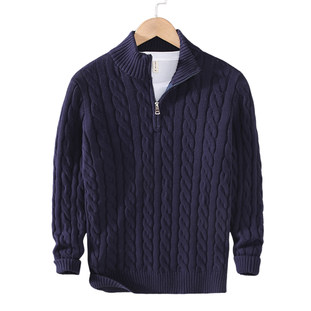 Zopfmuster-Pullover für Herren - Image 4