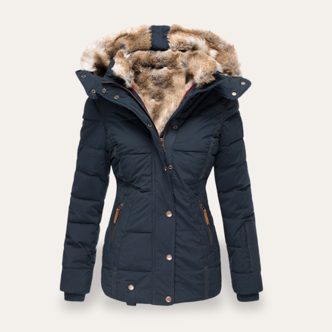 Kapuzen-Pufferjacke für Damen - Image 4