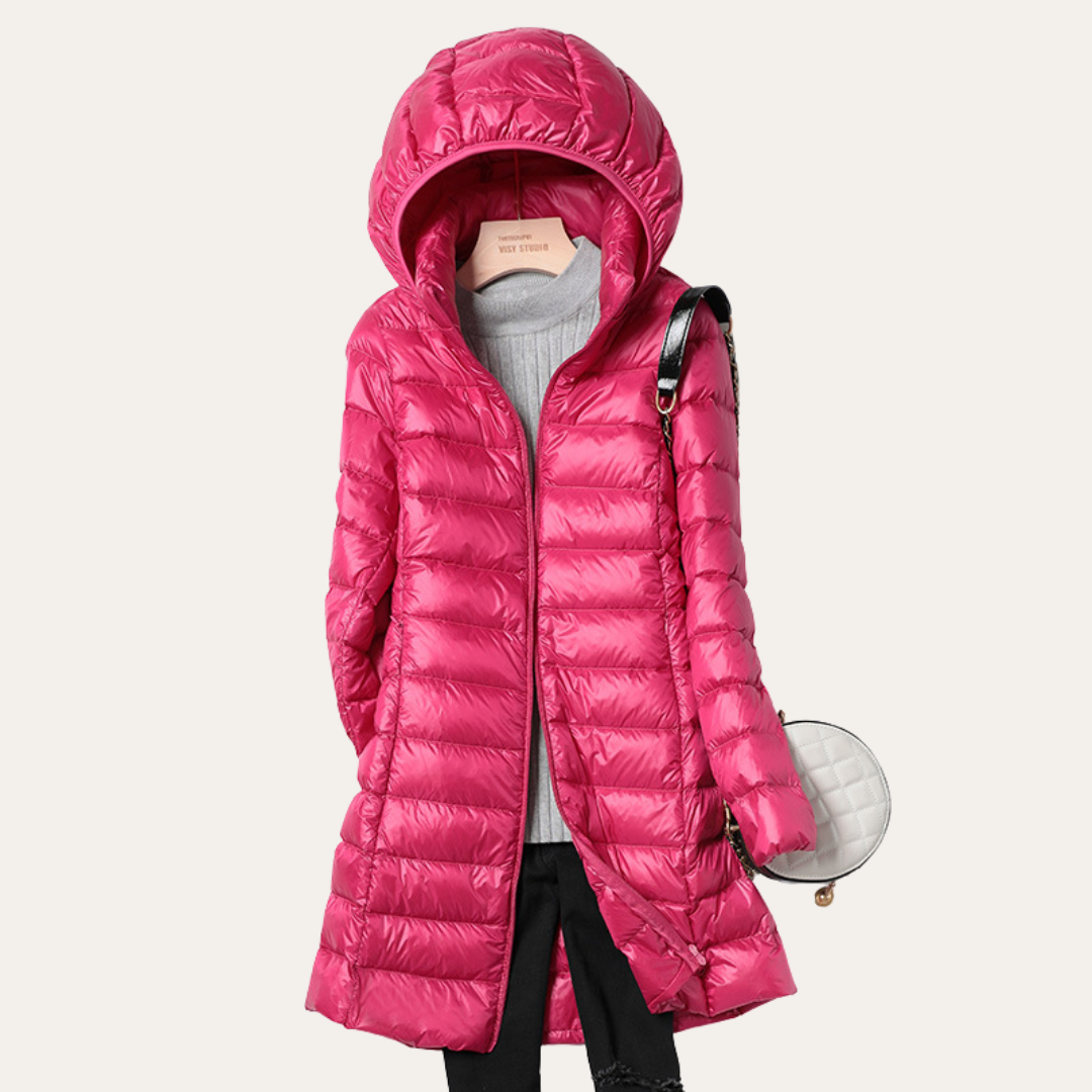 Kapuzen-Steppjacke für Damen - Image 1