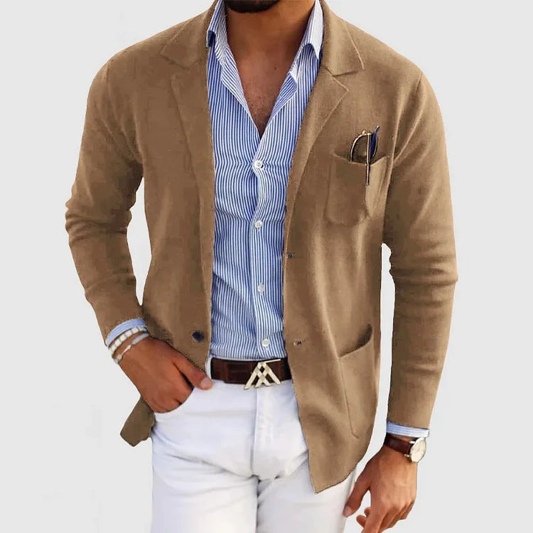 Lässiger Blazer mit entspannter Passform für Herren - Image 4