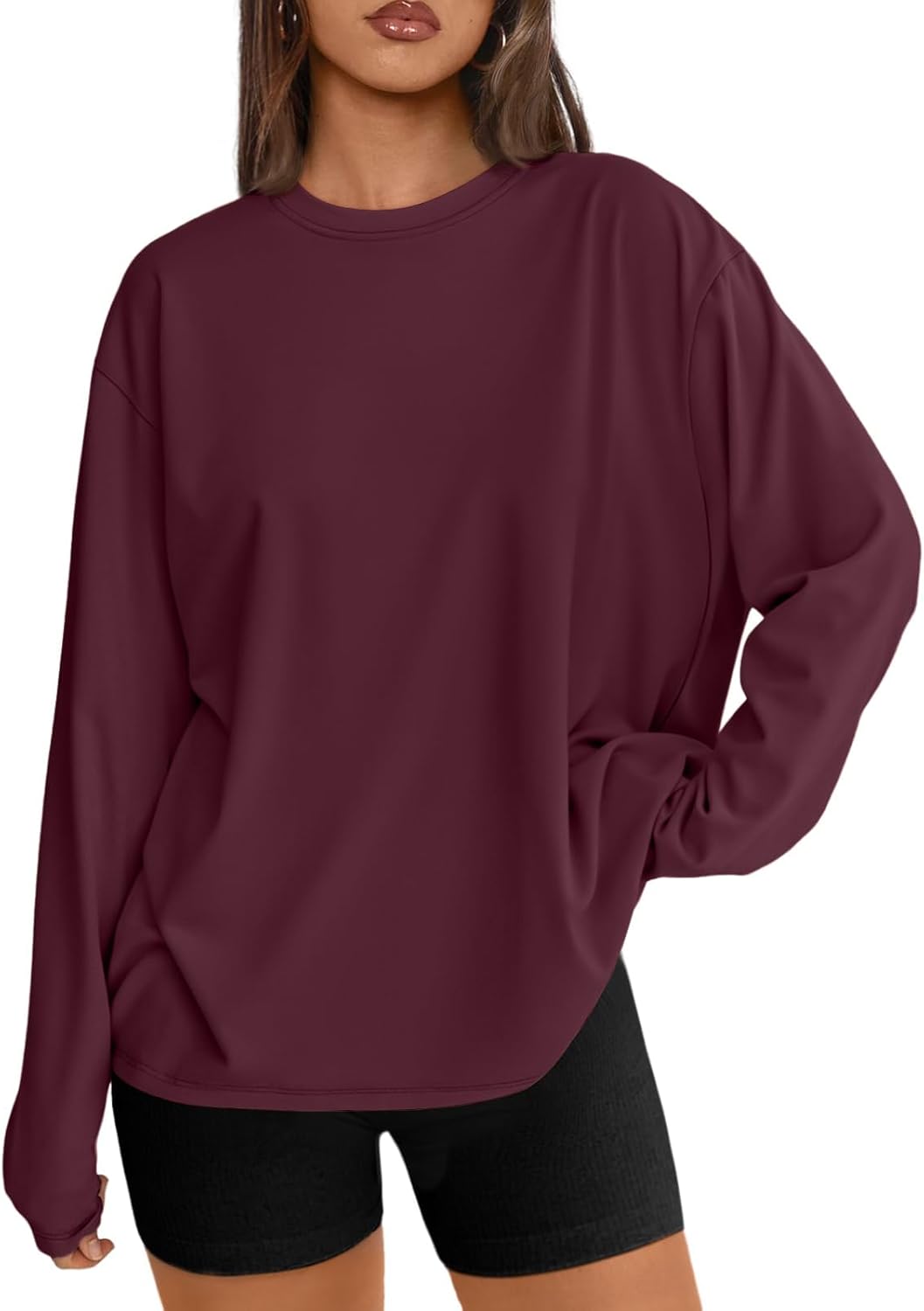 Oversized Langarmshirt für Damen - Image 12