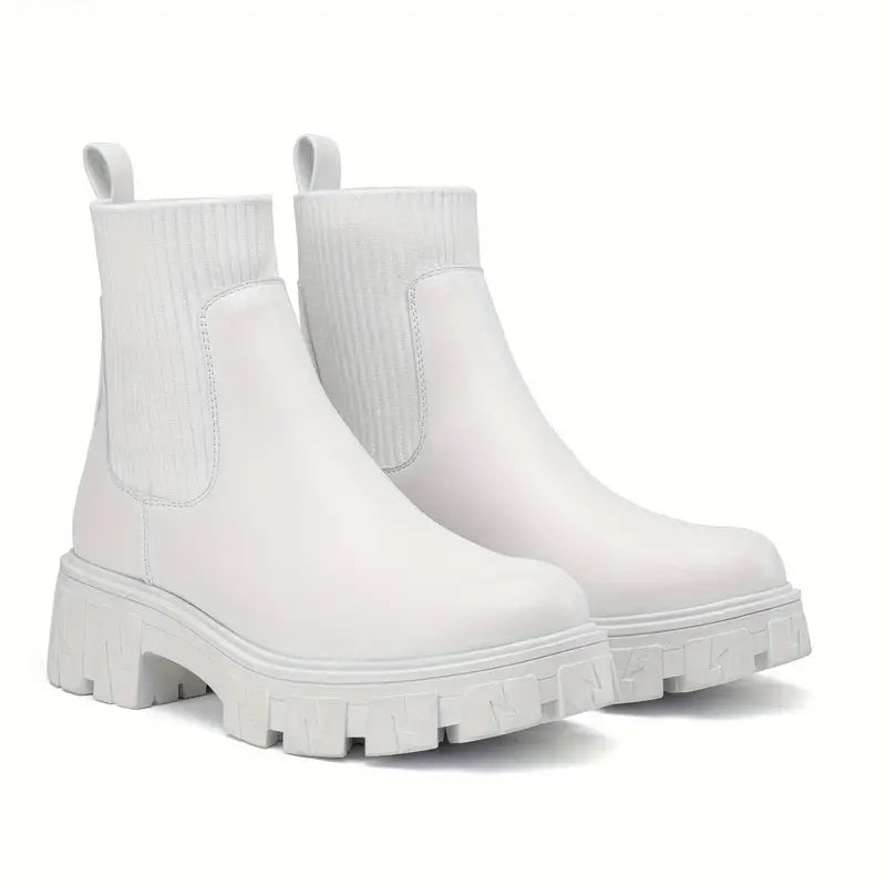 Plattform Chelsea Boots für Damen mit Stil – Victoria