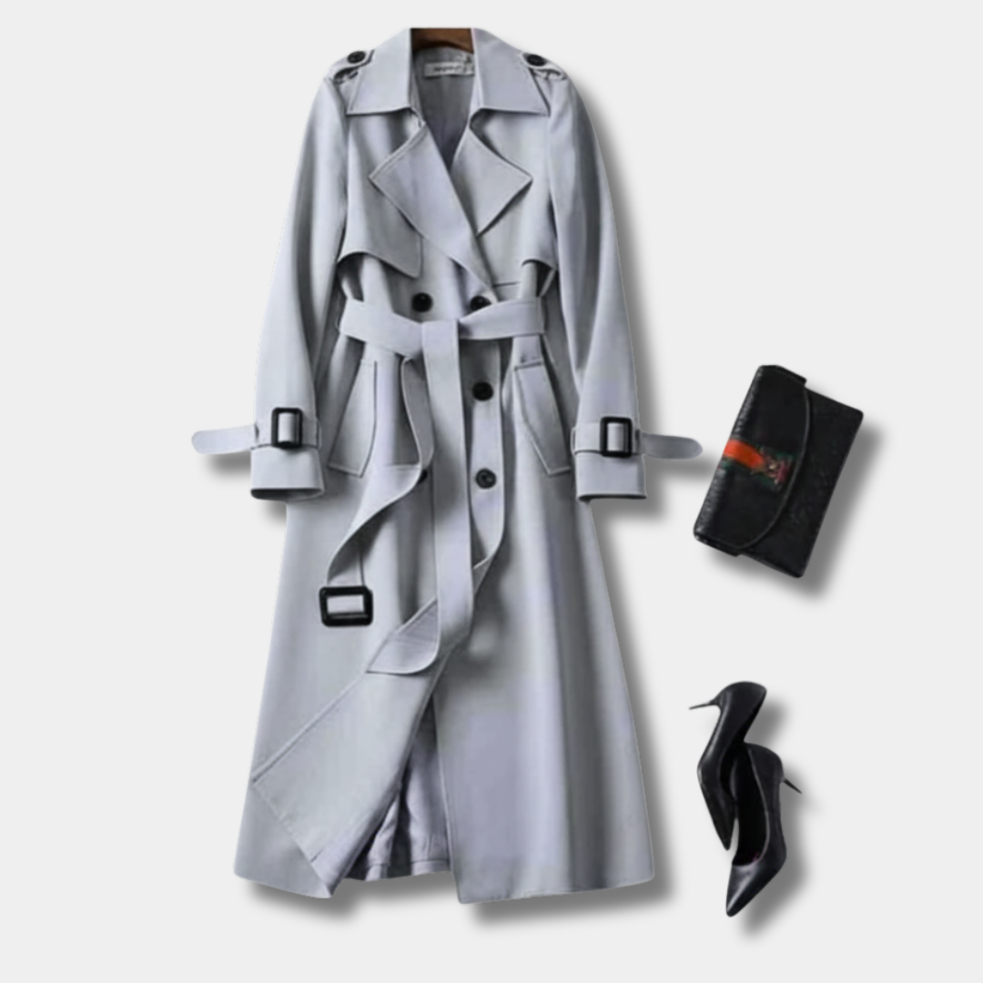Trenchcoat mit Gürtel für Damen - Image 15