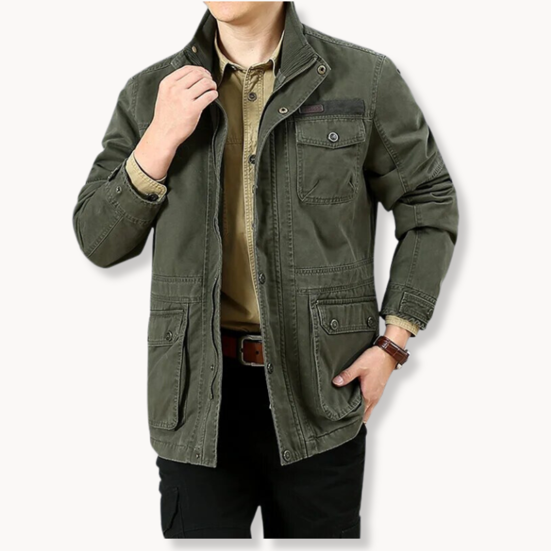 Military Cargo Jacke für Herren - Image 4