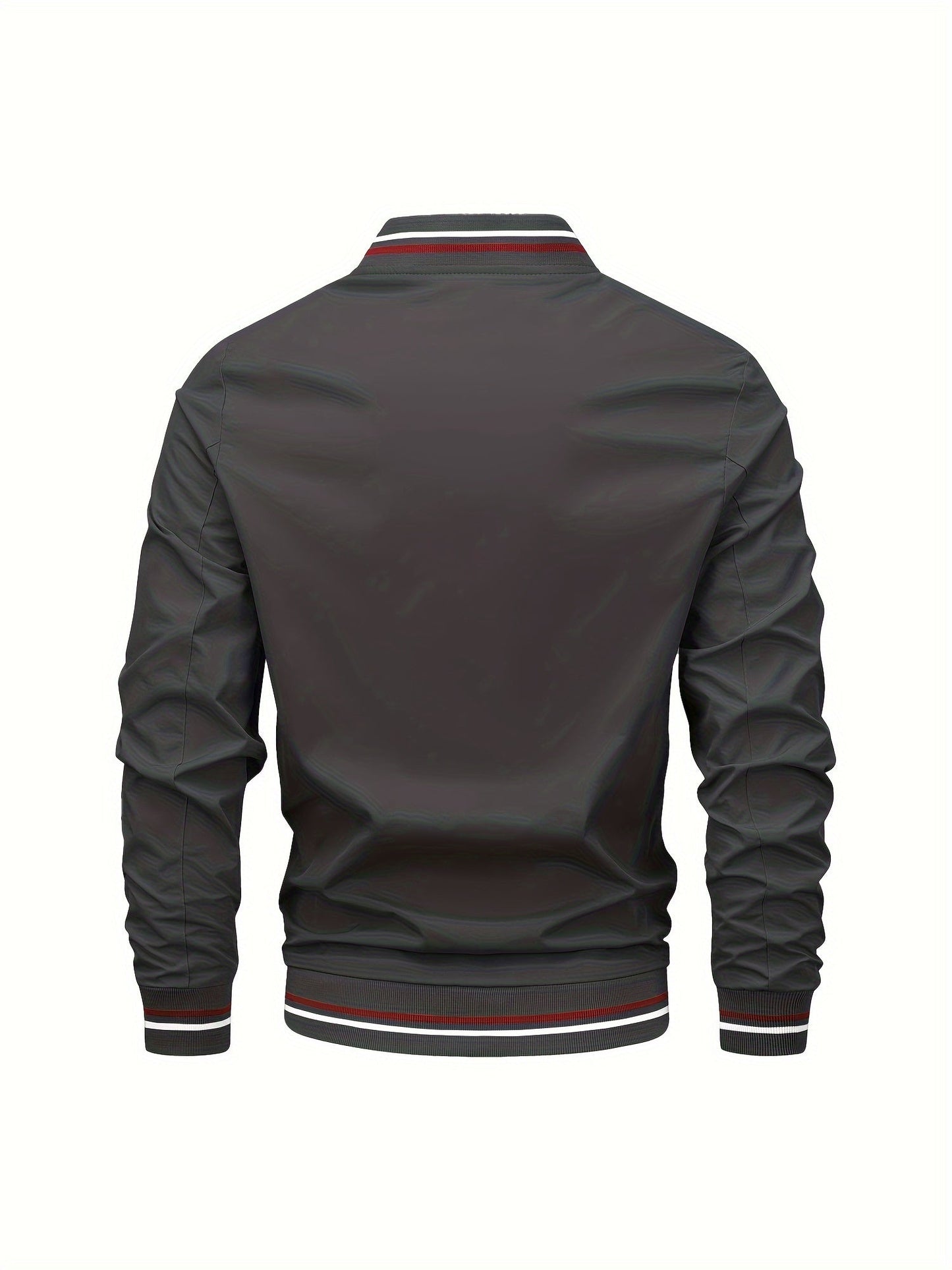 Bomberjacke für Herren mit geripptem Kragen - Image 11