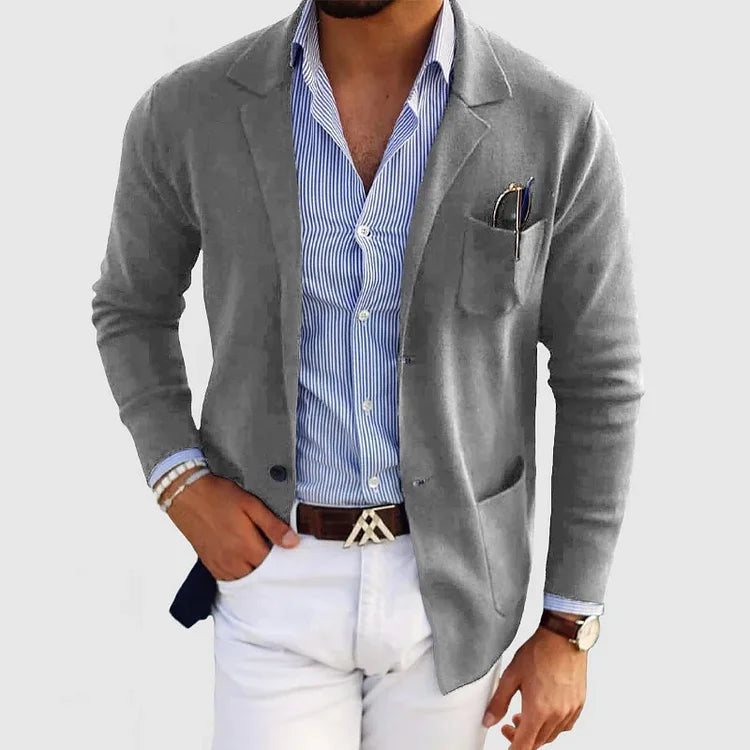 Lässiger Blazer mit entspannter Passform für Herren - Image 5