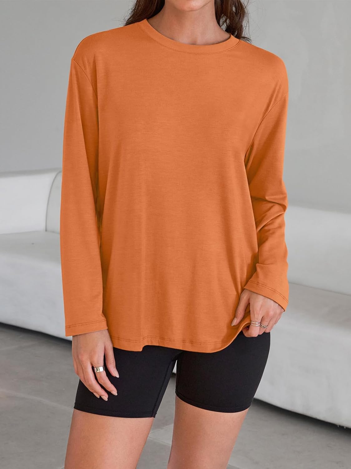 Oversized Langarmshirt für Damen - Image 64