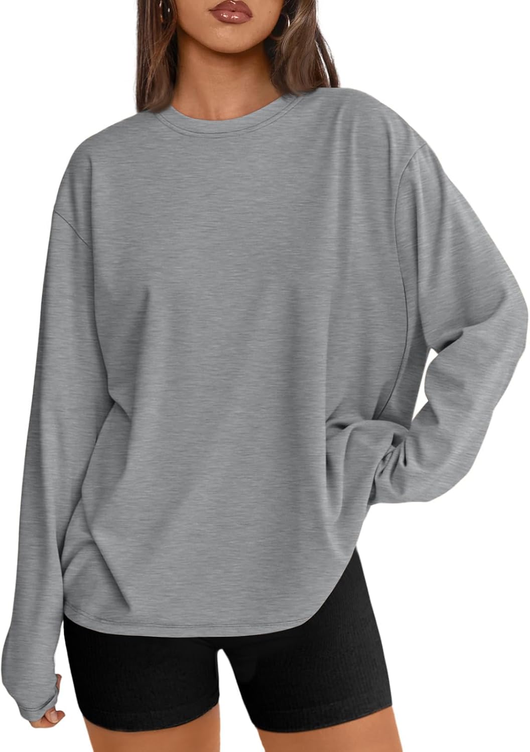 Oversized Langarmshirt für Damen - Image 29