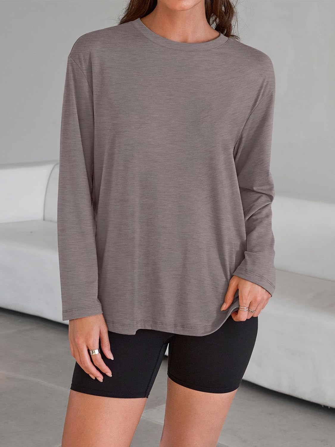 Oversized Langarmshirt für Damen - Image 60