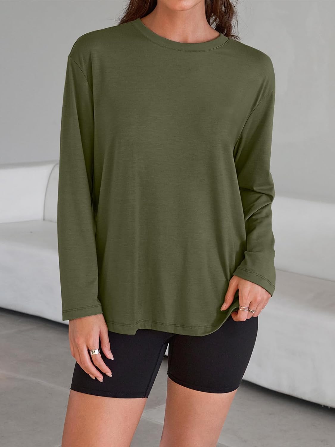 Oversized Langarmshirt für Damen - Image 72