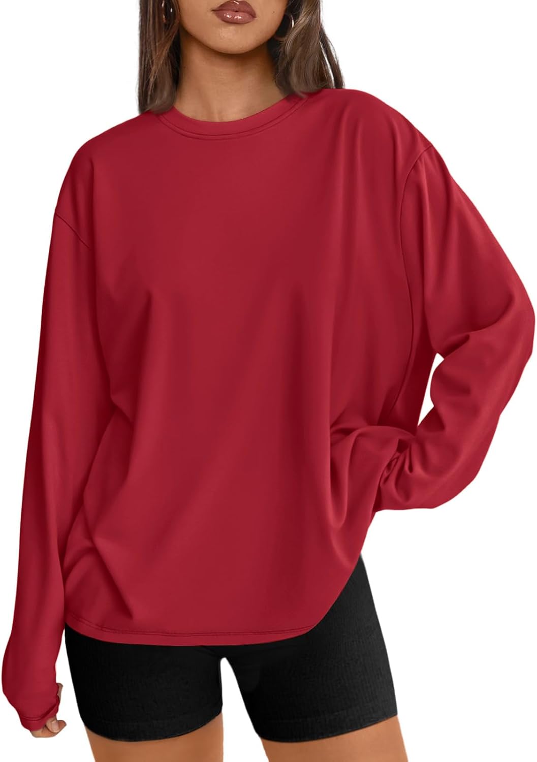 Oversized Langarmshirt für Damen - Image 19