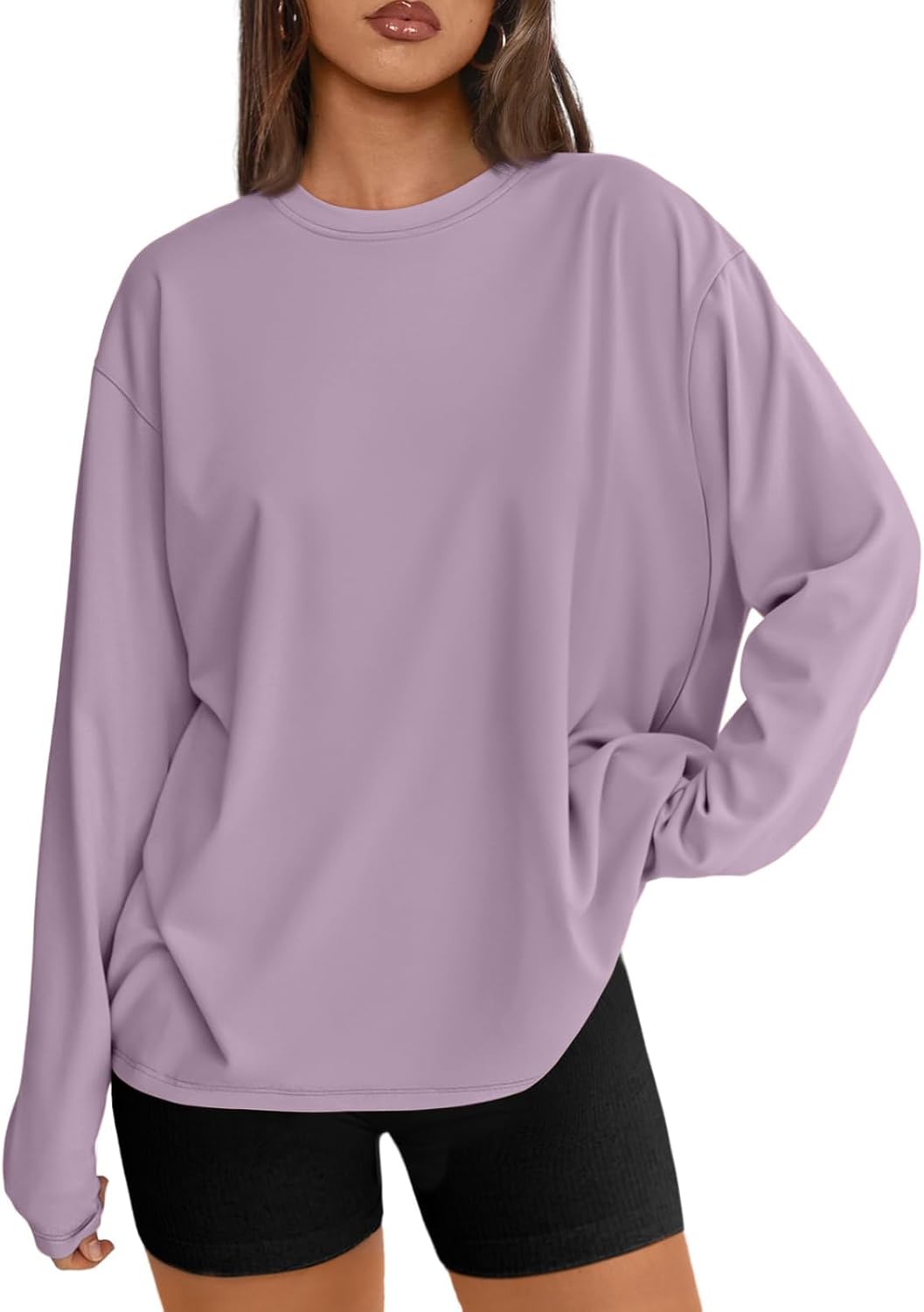 Oversized Langarmshirt für Damen - Image 26