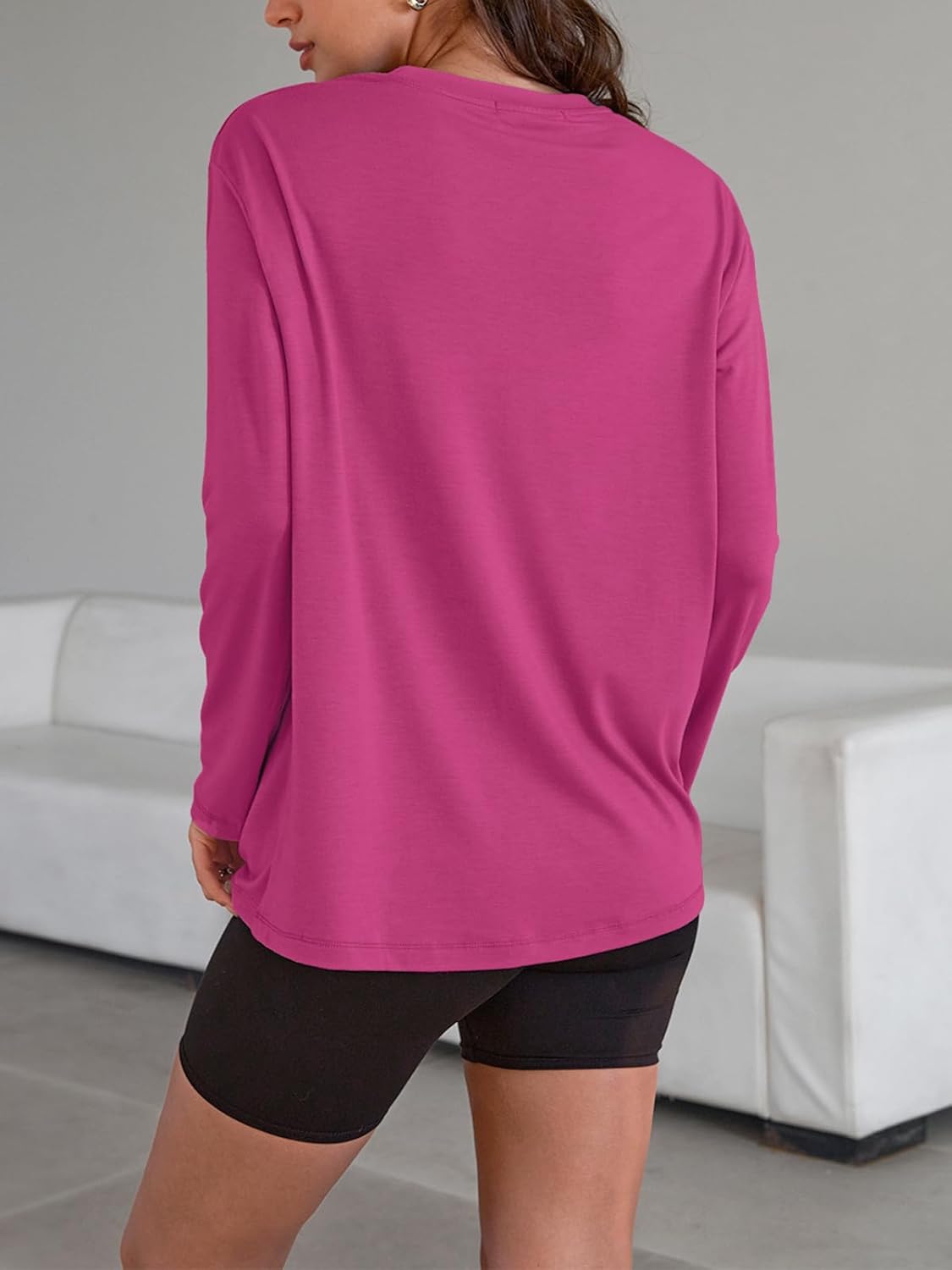 Oversized Langarmshirt für Damen - Image 35