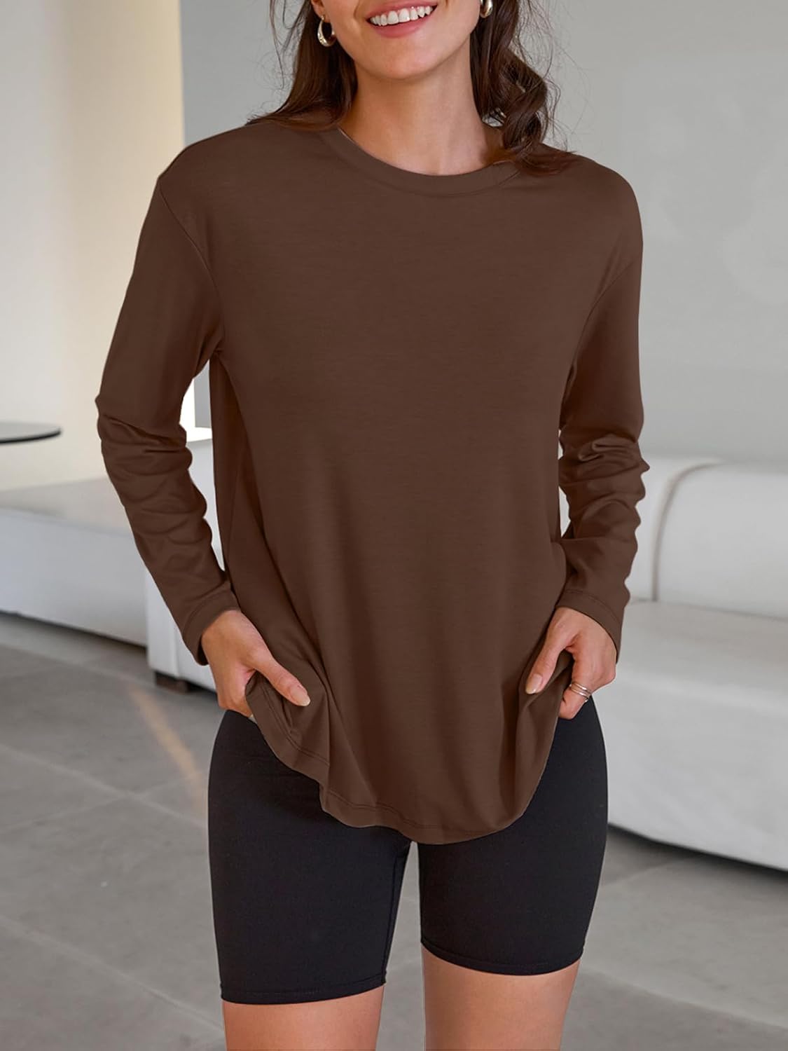 Oversized Langarmshirt für Damen - Image 7