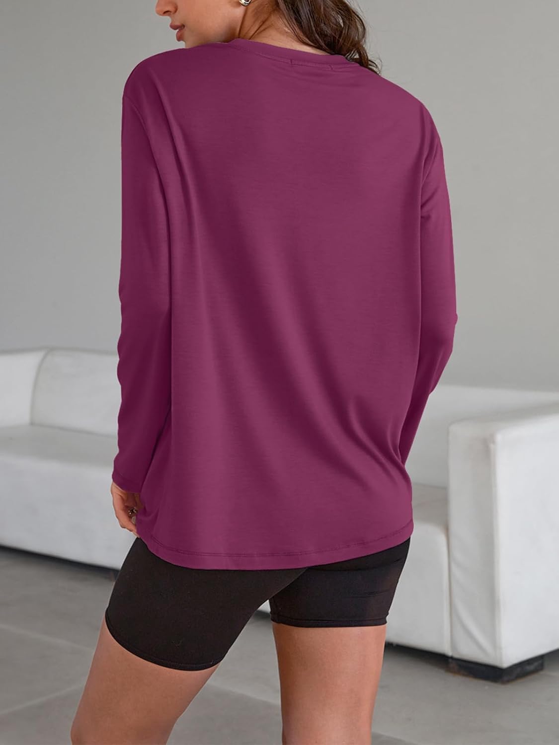 Oversized Langarmshirt für Damen - Image 4