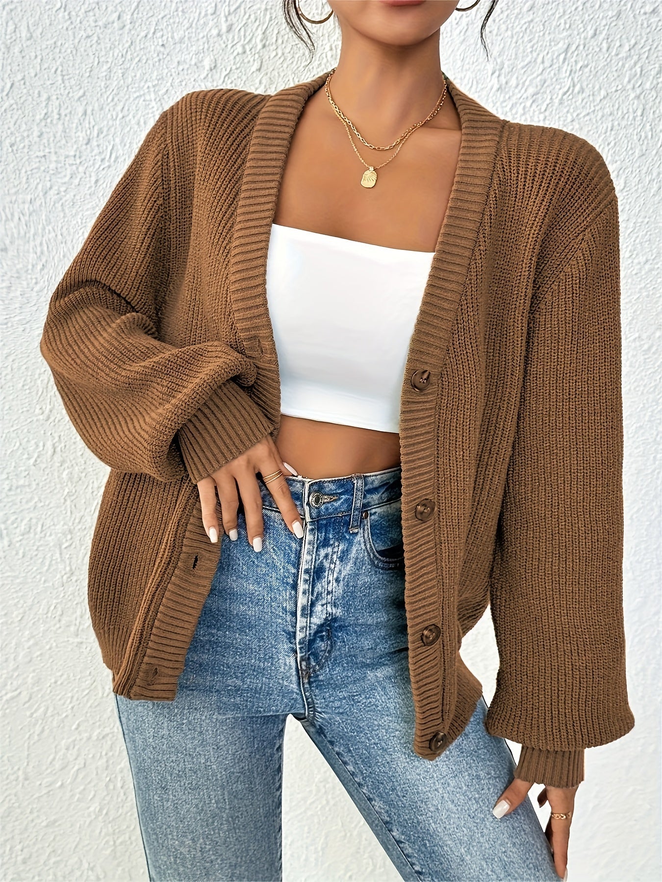 Damen Weste mit Knöpfen und Taschen – Sophia
