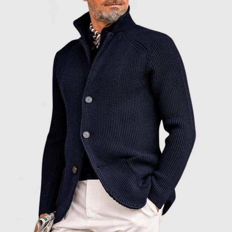 Gerippte Jacke mit Knopfleiste für Herren - Image 9