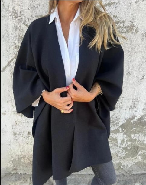 Oversized Wickeljacke für Damen - Image 6